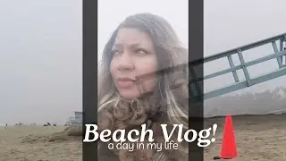 Beach Day! It’s Vlogtober! Spending a Calm Day at the Beach! #vlogtober #contentcreator #beach