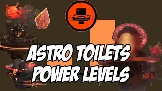 SKIBIDI TOILET ASTRO TOILETS Power Levels | Mothership and Duchess Astro Toilet