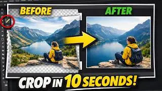 How to crop an image in Photopea | Photopea tutorial