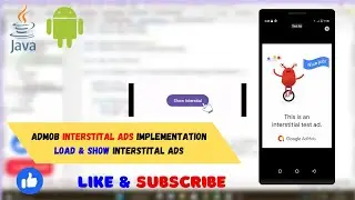 How to Implement Google AdMob Interstitial Ads in Android Studio | Java | Comprehensive Tutorial