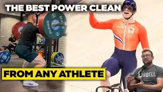 Why Power Cleans Are Great For Track Cycling (Harrie Lavreysen Olympic Gold Medallist)