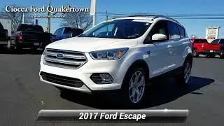 Certified 2017 Ford Escape Titanium, Quakertown, PA 20173880