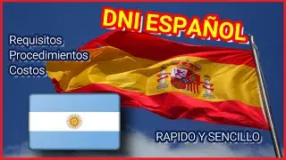🙋❤️ Cómo HACER el DNI ESPAÑOL por PRIMERA VEZ ( 2025 - FACIL )