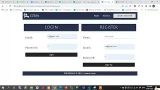 1-Online Gym Management System (Overview Video)