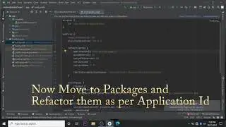 How to change Package name of project in Android Studio | Android studio tutorial