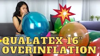 Overinflating Qualatex 16