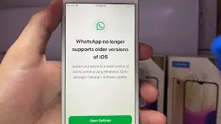 whatsapp no longer supports older versions of iOS  ! iPhone 6 / 6 plus