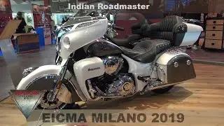 2020 Indian Roadmaster MotorCycle Walkaround At EICMA 2019 Fiera Milano Rho