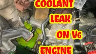 MASSIVE COOLANT LEAK ON V6 ENGINE