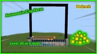 Automatic Exp Farm | Bedrock | 30 Levels In 5 Minutes