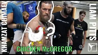 Khamzat Chimaev MOCKING His Teammate: 'He Acts Like Conor McGregor (McChicken)' *TRAINING FOOTAGE*