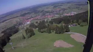 Alpspitzflieger 2010-06-05 Grüner Strich II - Talstation Nes