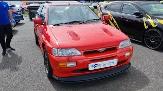 Colin,s Immaculate Ford Escort RS Cosworth 😎🤘