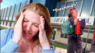 the start of my daughter’s FRESHMAN year of high school (SO proud)