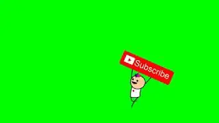 Green Screen Animate Running Subscribe Button || Animation Workflow & Tutorial