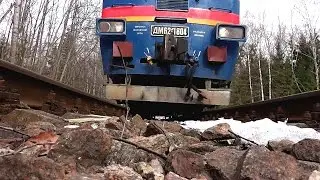 Испытание электродрезины ч.2