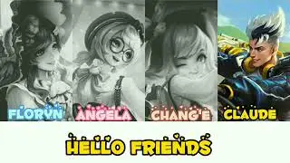 Hello friends mlbb  X Sanrio