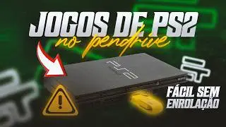 Como passar JOGOS DE PS2 PARA O PENDRIVE (Fácil e Rápido 2026)