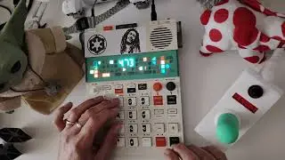 Teenage Engineering EP-40 RIDDIM - create intro live TECH HOUSE