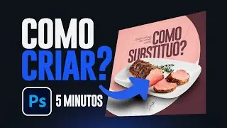 Como criar arte para Redes Sociais | Aprenda em 5 minutos