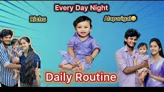 Richu Baby Night Routine | Richu Alaparaigal | vinuanu