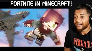 Battle Royale Minecraft Animation | REACTION!!