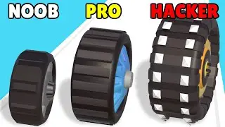 NOOB vs PRO vs HACKER in Wheel'em Down