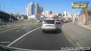 Видеорегистратор RS DVR 100 HD днем