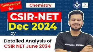 csir net december 2024 preparation strategy based of analysis of csir net june 2024 chemistry exam