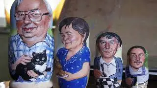 Матрешка с лицами по фото