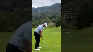 110 yards 50 degree wedge ⛳️ #golfshorts #golf #simplegolftips