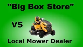 New riding lawn mower  - Cub Cadet