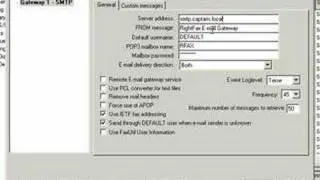 Setting up SMTP integration with Rightfax