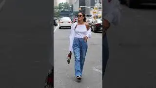 Style inspo: Tamara Kalinic outfits from NY, Milan & Paris S.S 2024 #styleinspo #streetstyle #shorts