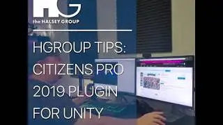 HGroup Tips: #14- Citizens Pro 2019 Plugin for Unity