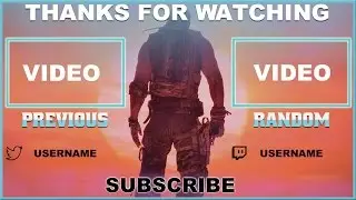 Spec Ops The Line Outro Template FREE SONY VEGAS PRO 11, 12, 13