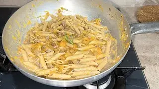 PUMPKIN AND MINCED PASTA