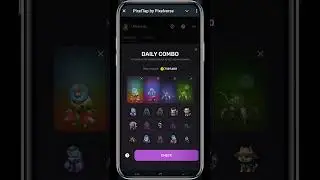 PixelTap daily combo cards 7 July get 7M Points  #pixeltap #pixelverse #combo