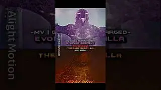 Supercharged Evolved Godzilla(MV) #vs Thermonuclear Godzilla(MV) #monsterverse #godzilla