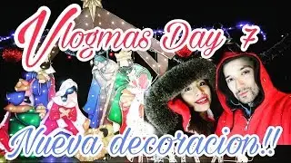 DIY!!! (vlogmas Day 7) decoraciones para esta  navidad 2018!!! decorando el balcon!!