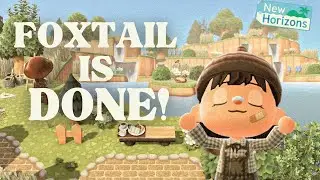 Foxtail is DONE! My finished cozy cottagecore island! 🦊🌿✨ | Animal Crossing New Horizons