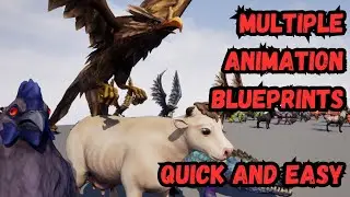 Animation Blueprints for Multiple Characters Unreal Engine 5 Tutorial