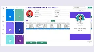 FULL TUTORIAL DATABASE PEGAWAI DENGAN FITUR GENERATE ID CARD OTOMATIS