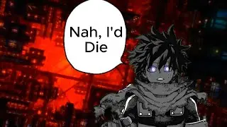Deku enters the infinity castle