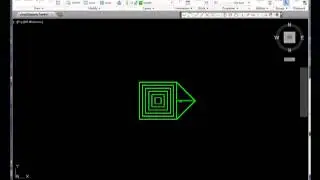 Lines and Squares Pattern