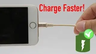 How to Charge your iPhone Faster!