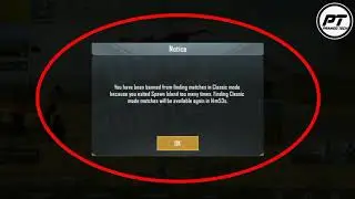 Pubg _ You Banned Finding Matches in Classic Mode _ Existed Spawn Many Time Prob