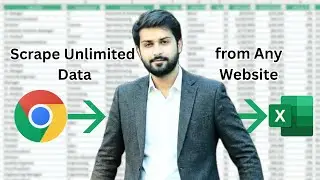 How to Scrape Unlimited Data from Any Website for Free | Instant Data Scraper Chrome Extension