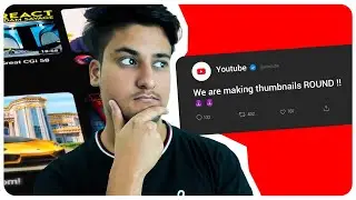 YouTube Thumbnail Update for Graphic Designers | Rounded corners Now??