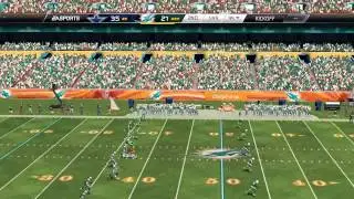 Madden NFL 25 Online Ranked Gameplay - Cowboys vs. Dolphins - Engage Eight